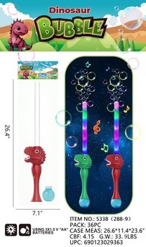 Bubble Sword-Dino 10 hole